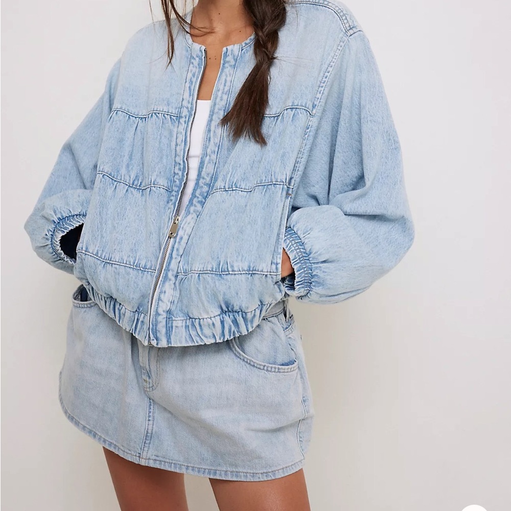 We The Free Layla Denim Jacket - Picture 5 of 16